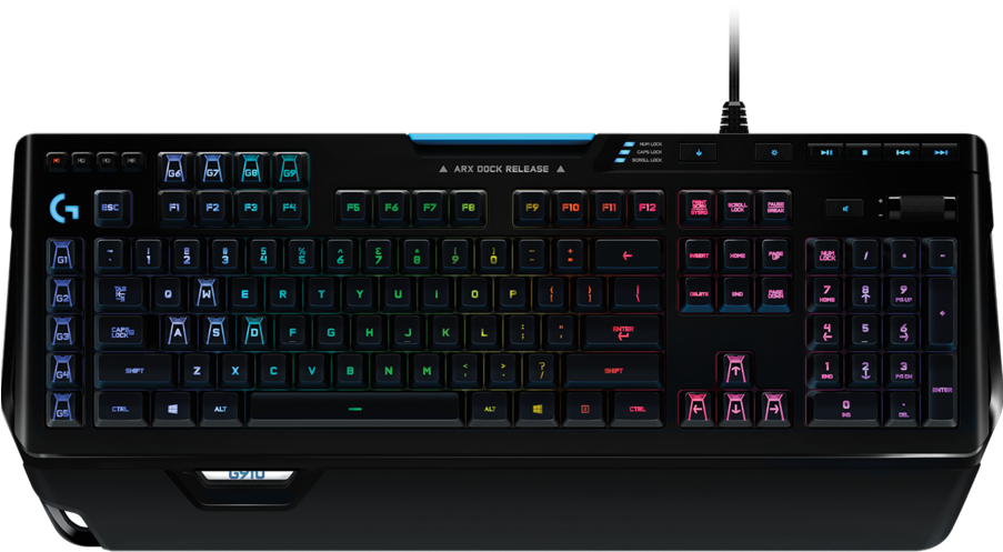 Logitech G910 (902x677), Png Download