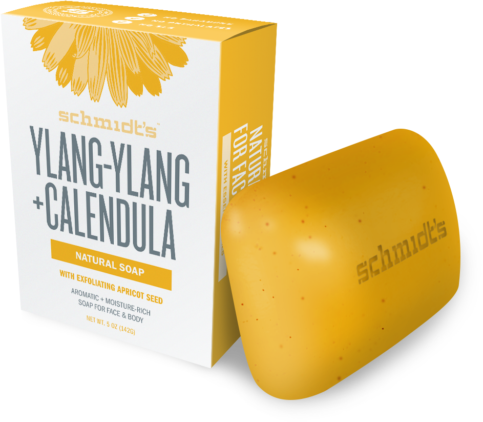 Ylang-ylang Calendula Natural Soap Bar - Soap (1000x1000), Png Download