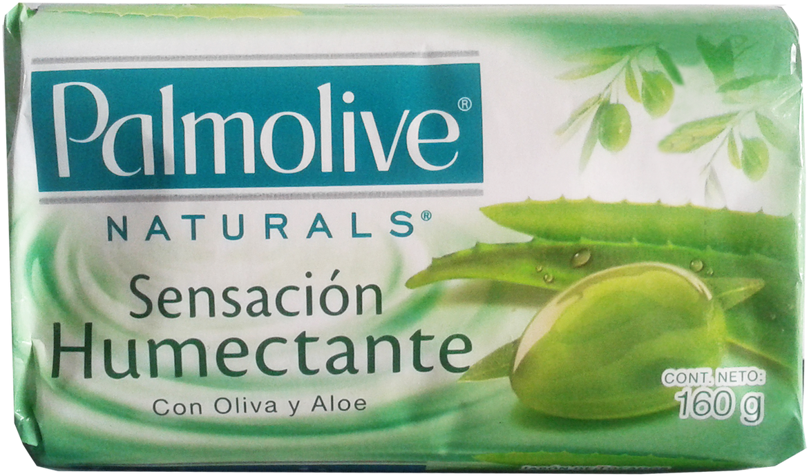 Palmolive Bar Soap Naturals Oliva 160g Pack - Palmolive (1280x782), Png Download