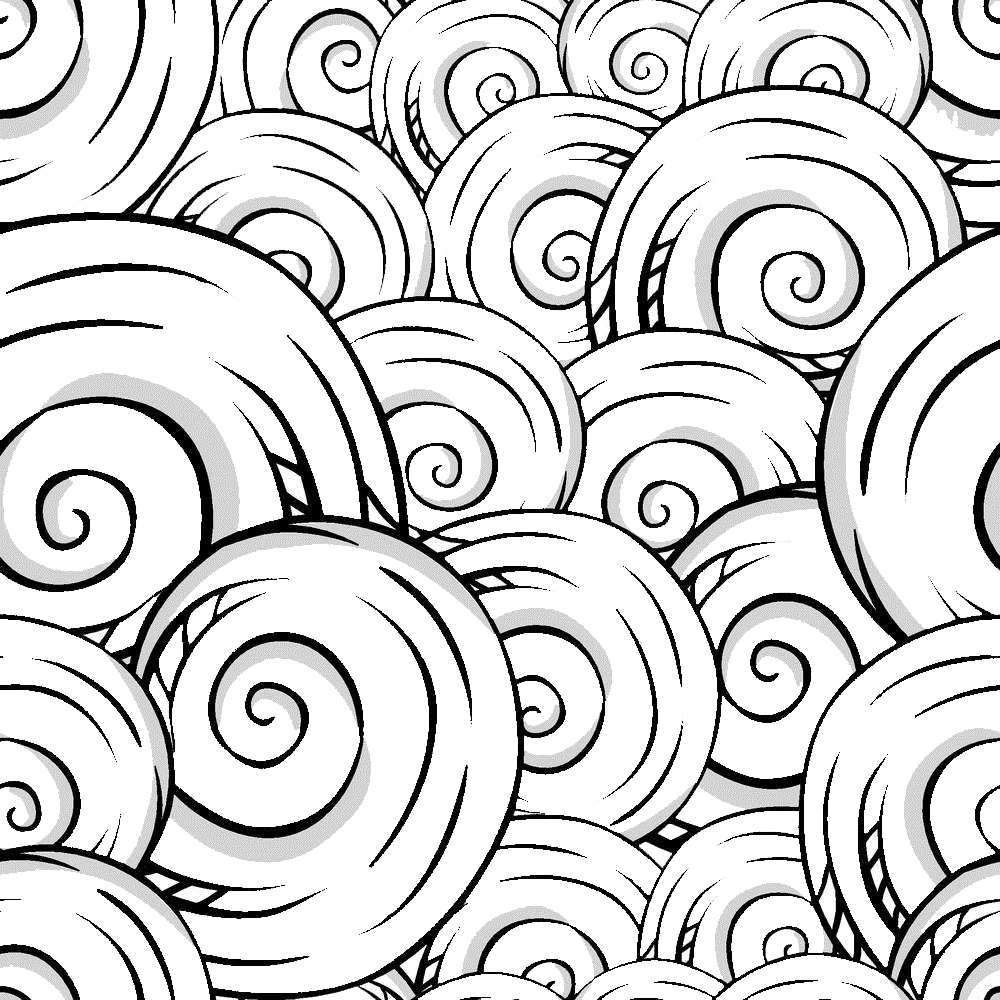 Drawing Line Art Clip Hand Painted Sea - Art Texture Line Drawing (1000x1000), Png Download