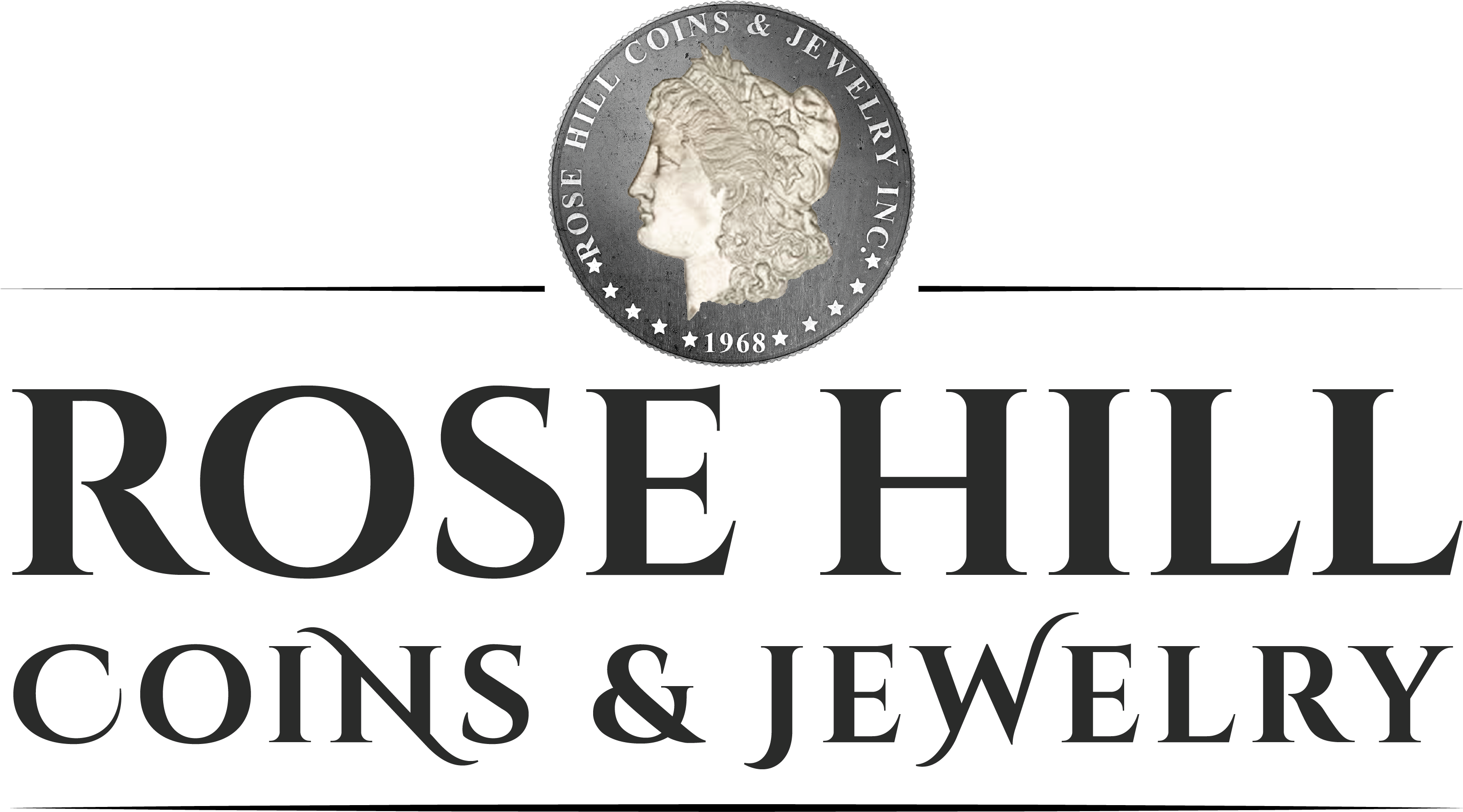 208 343 - Jewelry Rose Logo (3317x1843), Png Download