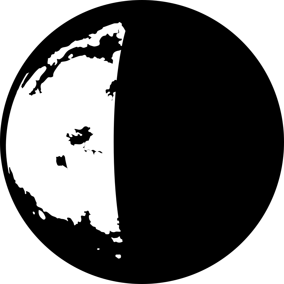 สัญลักษณ์ รูป โลก สี ดำ (980x980), Png Download