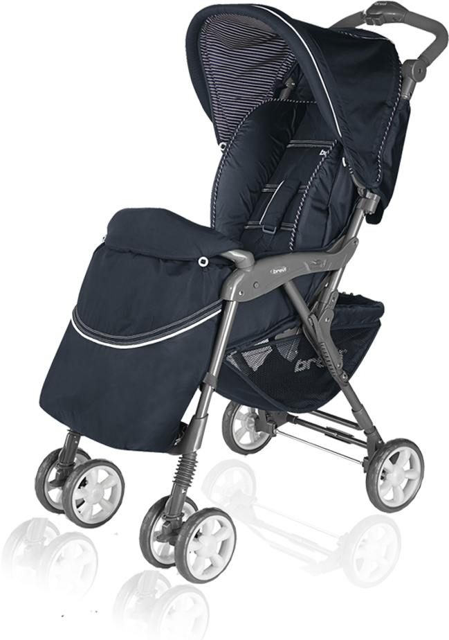 Comfort Meets Function In The Brevi Grillo - Passeggino Brevi Grillo 2.0 Blu (1000x1000), Png Download