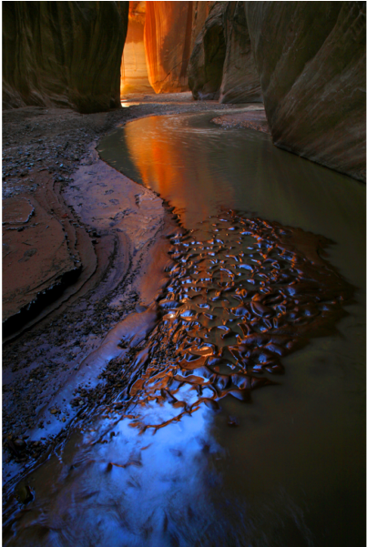 Swept Away Bending Light - Reflection (600x600), Png Download