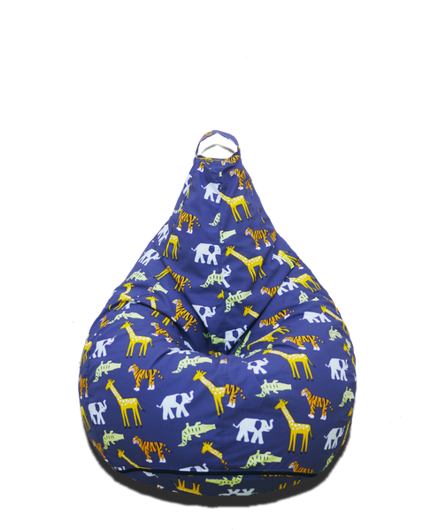 Animal Pattern Classic Design M Size Bean Bag - Hobo Bag (498x663), Png Download