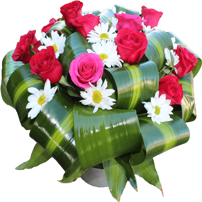 Arreglo De Rosas - Garden Roses (700x700), Png Download