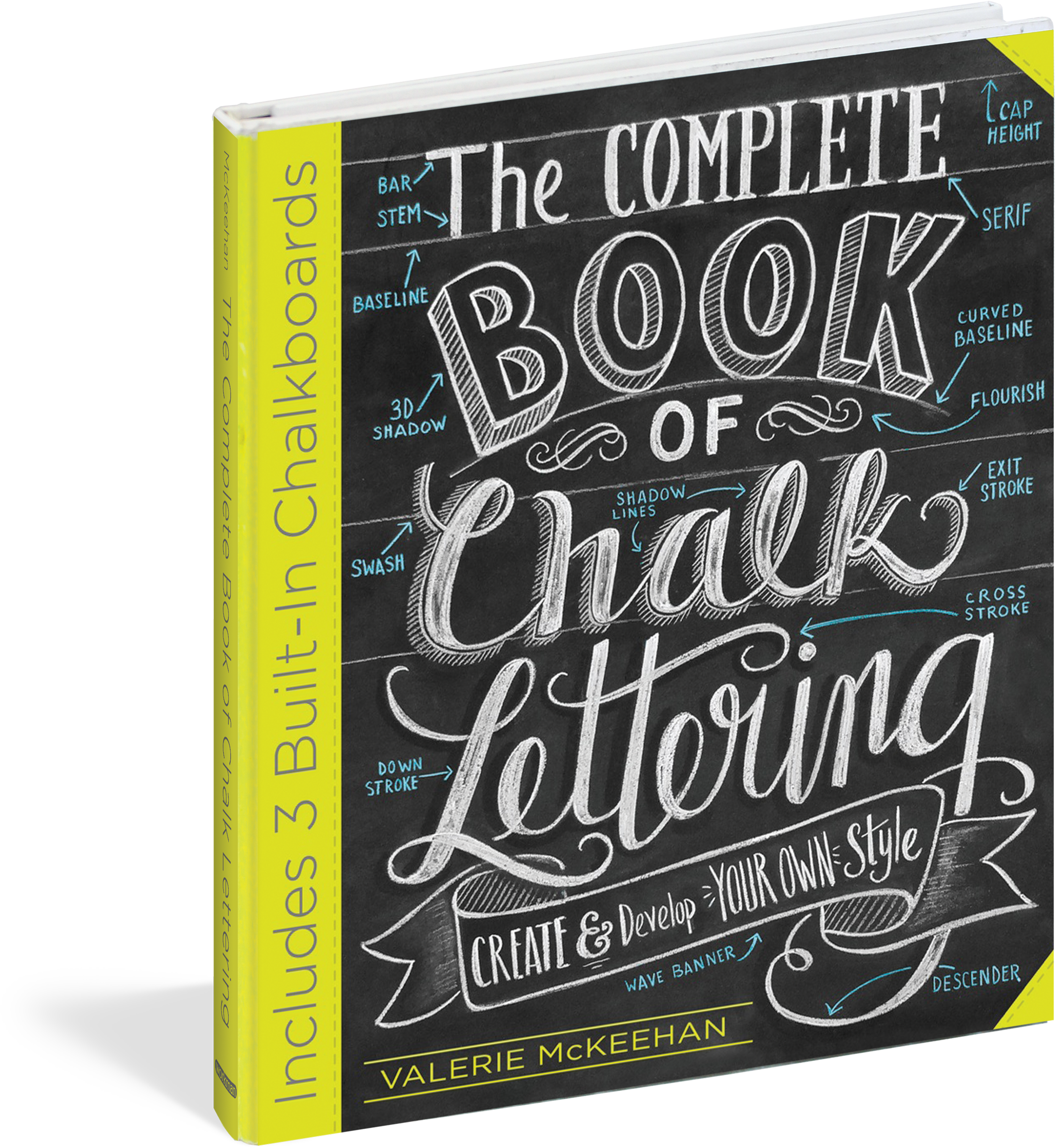 Complete Book Of Chalk Lettering Hardcover (2286x2400), Png Download