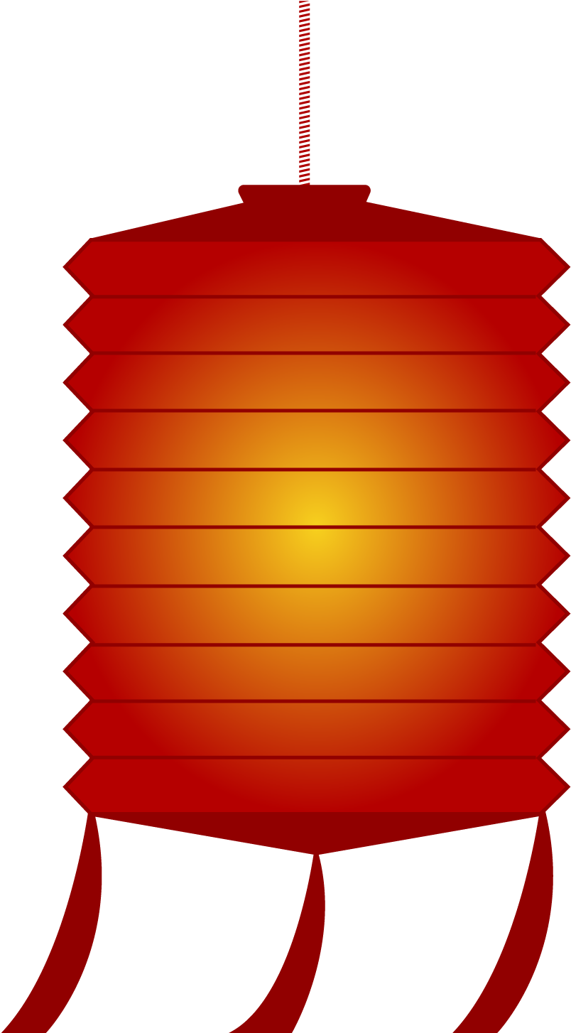 Lantern Red Tradition Spring Festival Png And Vector - Illustration (2000x2000), Png Download