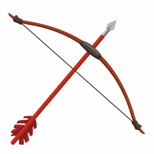 Arrow Bow Png Free Pic - Longbow (650x651), Png Download