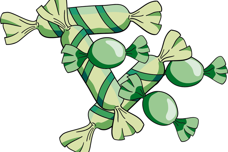 Balas De Menta Foram Inventadas Por Egípcios Por Conta - Bala De Menta Png (750x500), Png Download