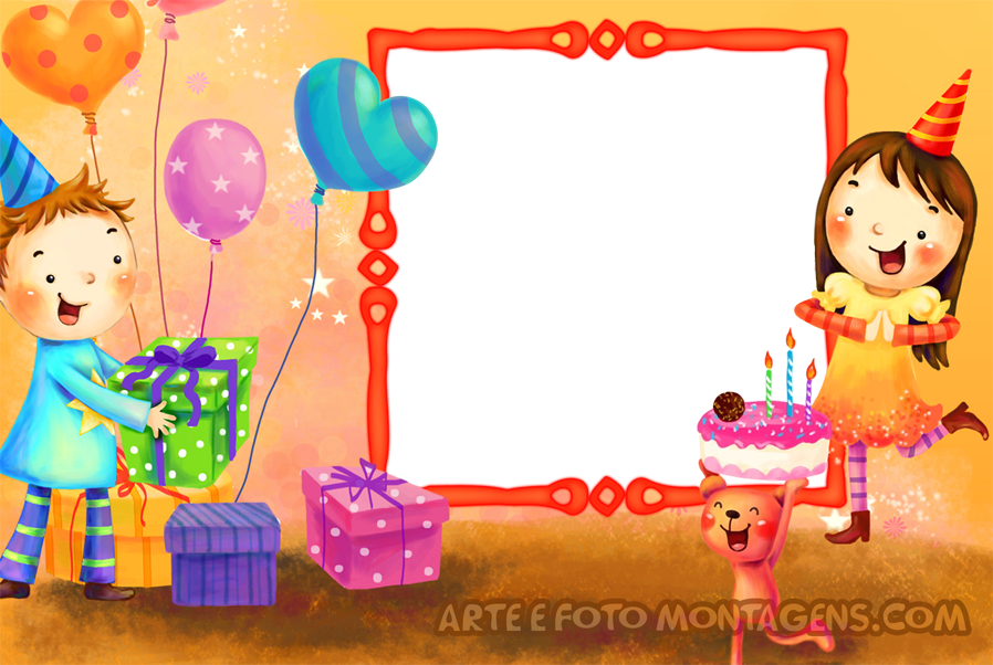 Montagem Para Fotos - Happy Birthday Cake With Photo Edit (898x602), Png Download
