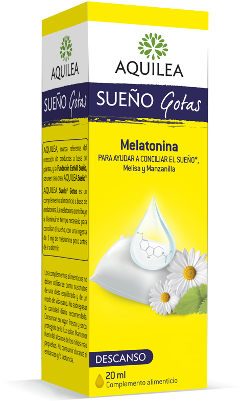 Aquilea Sueño Gotas (792x1070), Png Download