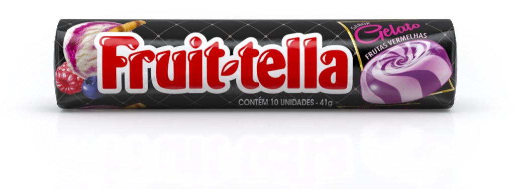 Fruitella - Fruittella Gelato Frutas Vermelhas (1024x527), Png Download