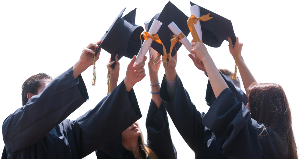 Graduates Banner - Graduation Ceremony (1059x542), Png Download
