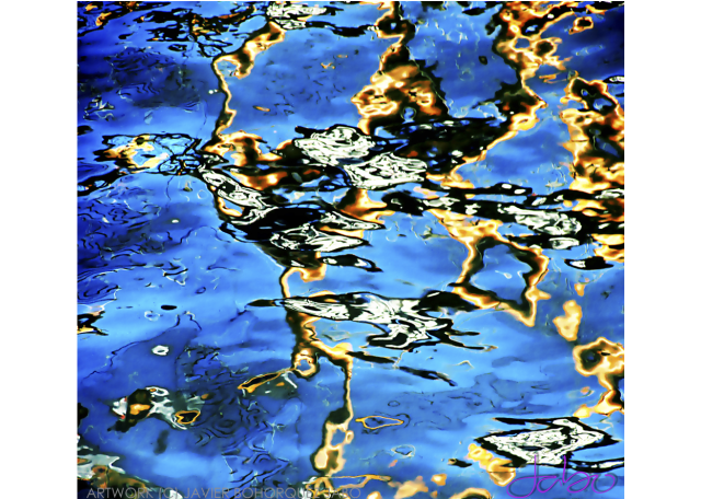 Abstract Wall Art Jabo - Reflection (770x455), Png Download