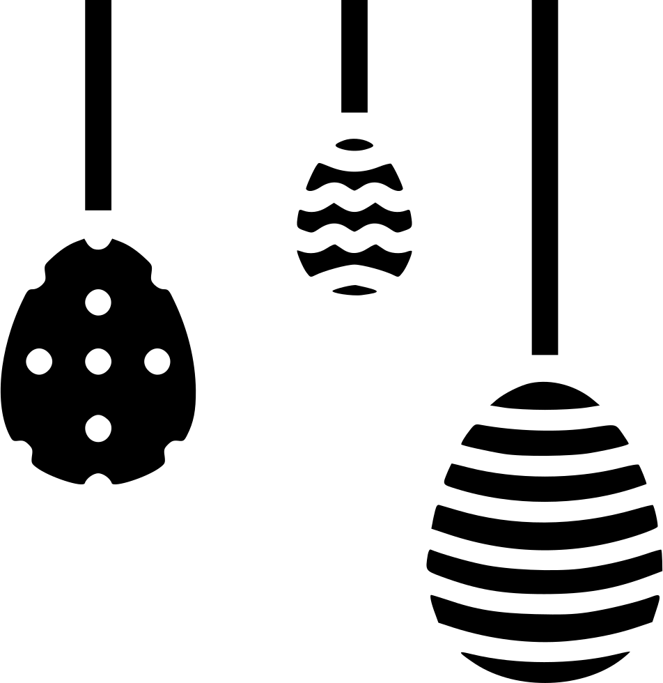 Png File Svg - Hang Easter Eggs Png (952x980), Png Download