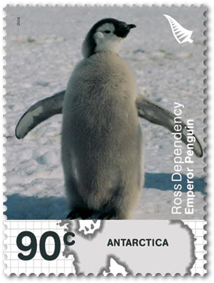 Ross Dependency Stamps - Emperor Penguin (600x600), Png Download