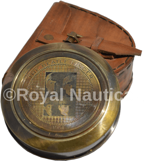 Royal Antique Finish Marine Nautical Compass - Antique (1006x666), Png Download
