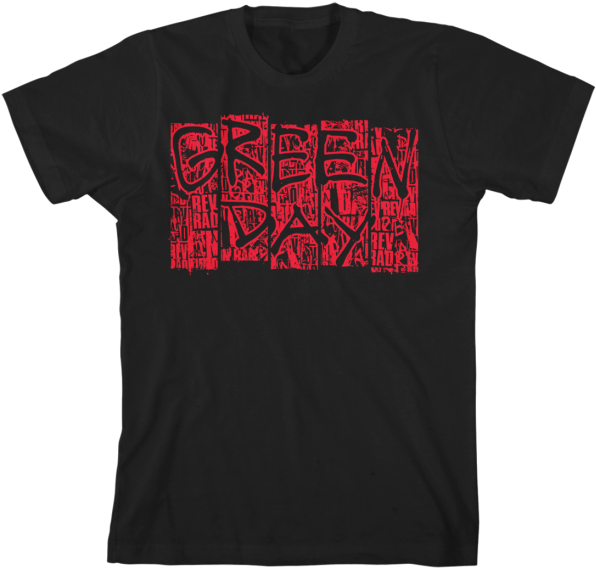 Green Day Tour Shirt 2017 (600x600), Png Download