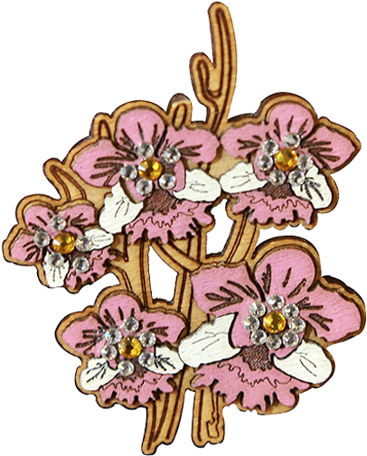 Vanda Miss Joaquim - Bouquet (600x600), Png Download