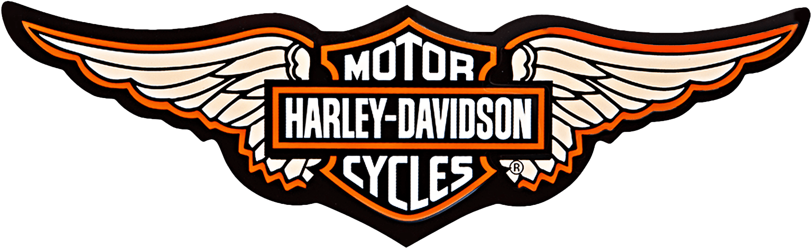 Harley Davidson Logo Motorcycle Brands - Harley Davidson Bike Logo (1800x650), Png Download