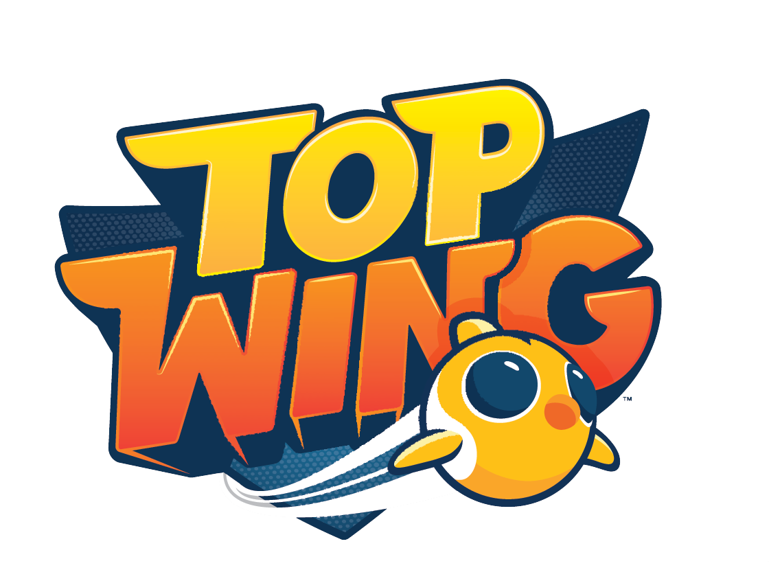 Nick Jr Top Wing Logo (1135x829), Png Download