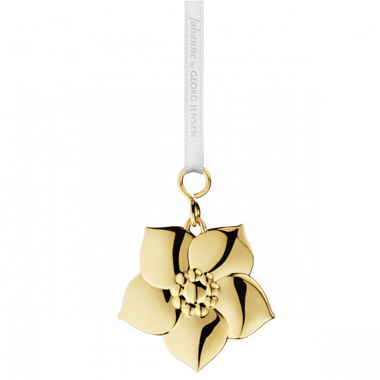 Georg Jensen Johanne Christmas Rose Gold - Chain (600x550), Png Download