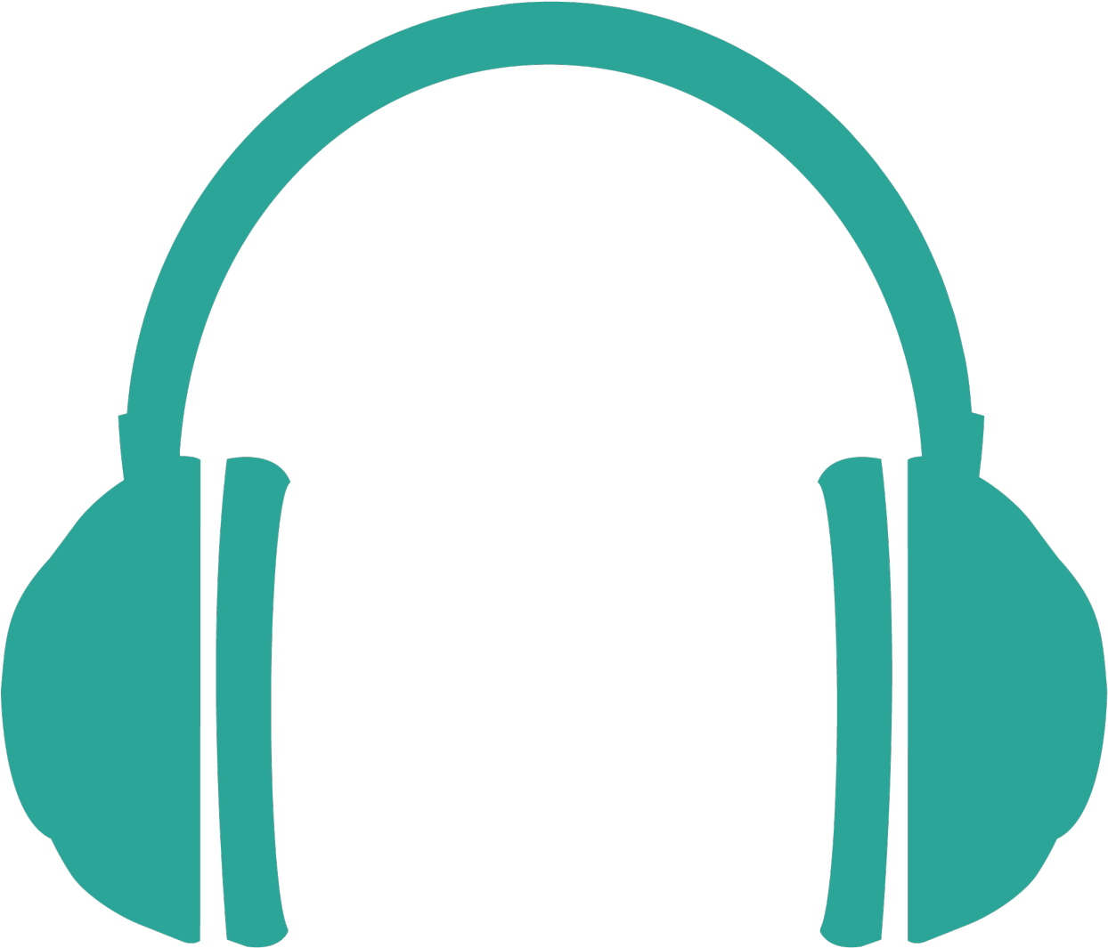 Headphones Clipart Png - Headphones (1280x1111), Png Download