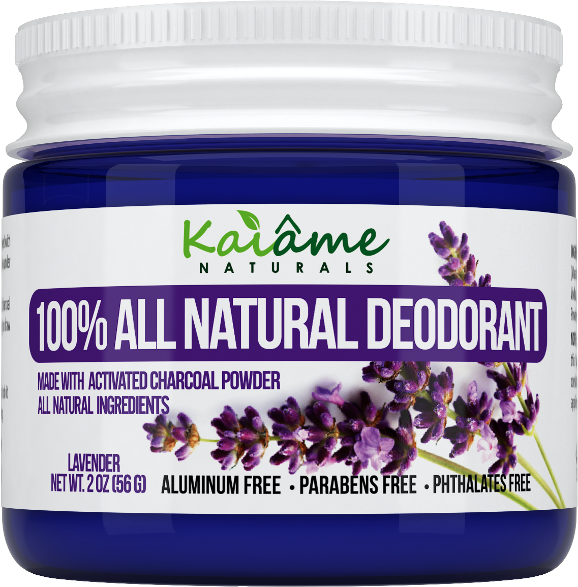 Organic Deodorant - Naturally Sourced Kaiame Naturals Best Natural Deodorant (1256x1285), Png Download