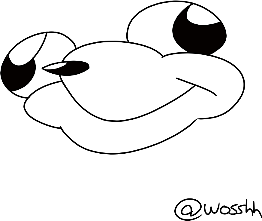 Because Of Twitter And Pngs, But It Actually Works) - Line Art (1000x1000), Png Download