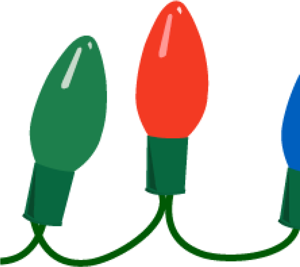 Christmas Lights Clipart Free Free Christmas Lights - Clip Art (1024x1024), Png Download
