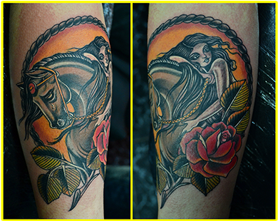 Tattoos @oxfordtattoo - Tattoo (617x327), Png Download