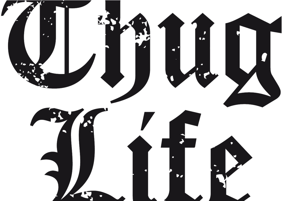 Thug Life Png (1080x675), Png Download