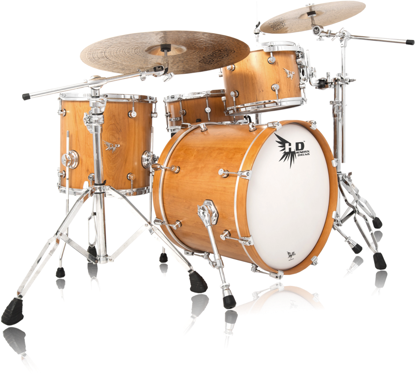 American Black Walnut - Jazz Drums Transparent (1964x1467), Png Download