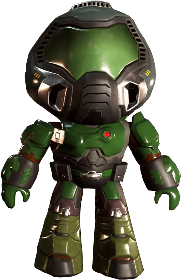 Sign In To Save It To Your Collection - Doom 4 Doomguy Collectibles (633x1024), Png Download