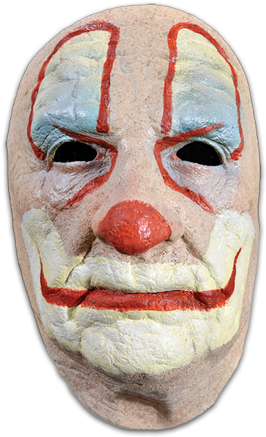Old Clown Face Mask - Trick Or Treat Studios Old Clown Face Mask (436x639), Png Download