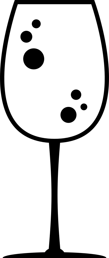 Big Drink Glass With Bubbles Svg Png Icon Free Download - Icon (414x980), Png Download