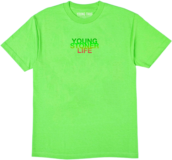 Green Ysl Slime Language T-shirt Slime Language Album - Slime Language T Shirt (600x600), Png Download