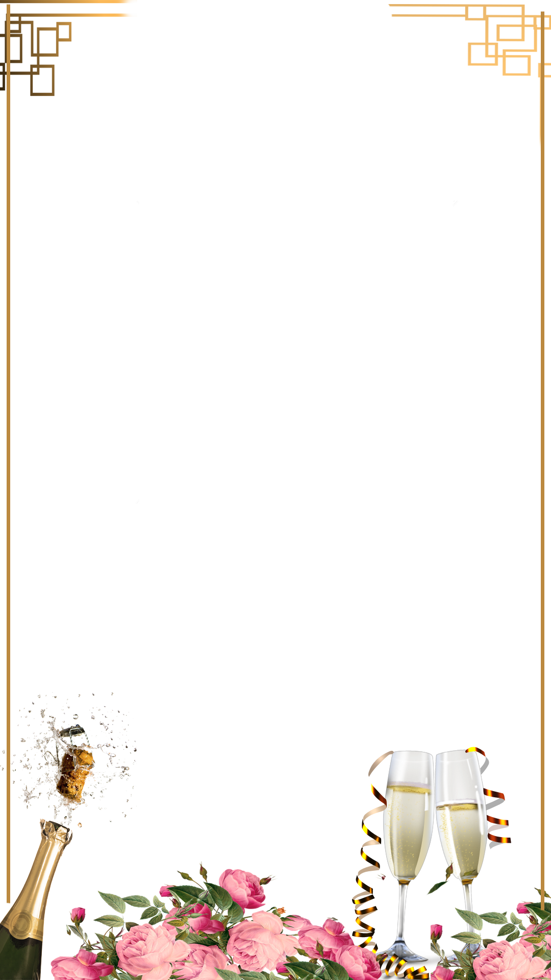 Champagne Popping - Champagne (1080x1920), Png Download