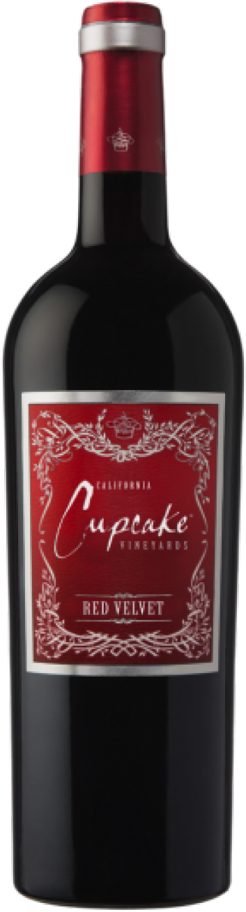 St Francis Red Splash - Cupcake Red Velvet 750ml (400x1350), Png Download