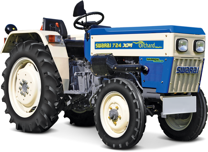 Tractor Png Free Download - Swaraj Tractor 724 Xm (960x655), Png Download