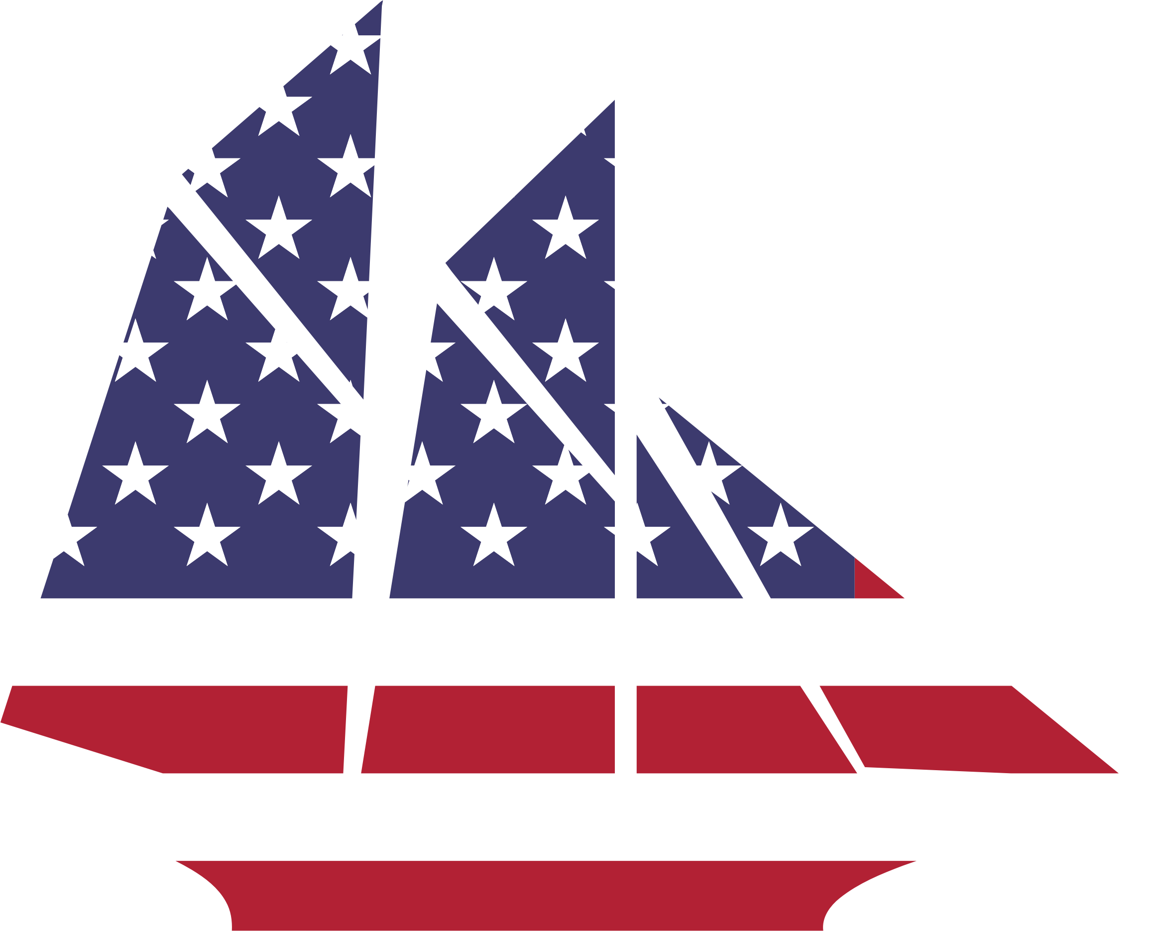 American Sailboat Big Image Png - American Ship Clipart (2332x1870), Png Download