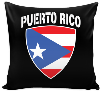 Puerto Rico Pride Pillow Cover - Throw Pillow (480x480), Png Download