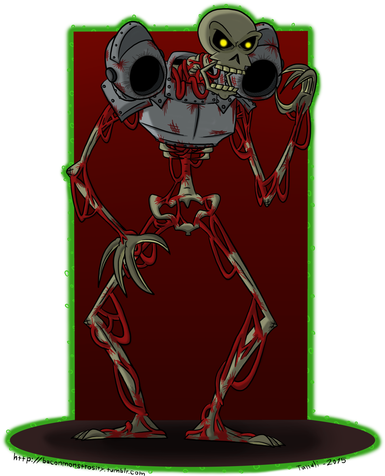 Revenant, The Demonic Dem Bones, From Doom Heard They - Illustration (1280x1547), Png Download