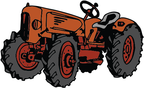 Png-tractor - Pea Ridge (500x306), Png Download
