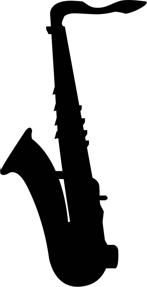 Image Library Stock Silhouette Png At Getdrawings Com - Saxophone Silhouette Png (504x981), Png Download