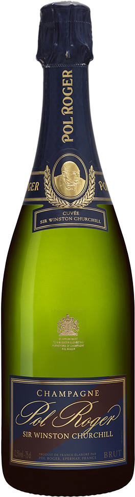Champagne Pol Roger - Pol Roger Champagne Winston Churchill 2004 (300x1000), Png Download