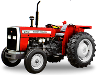 Massey Ferguson Mf 240 Tractor Specifications - Eicher Tractor 312 Price (580x266), Png Download