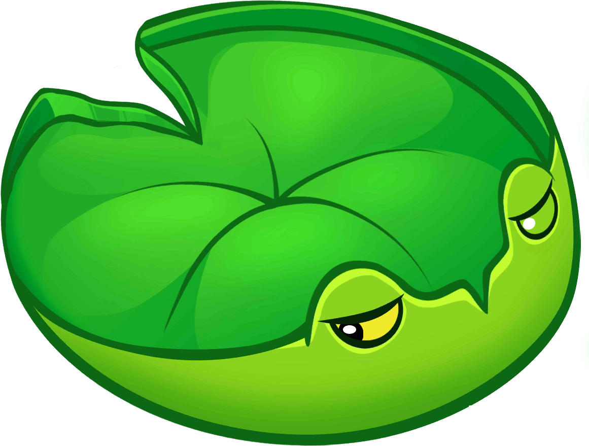 Lily Pad Tried It Out - Lily Pad Pvz Heroes (1161x879), Png Download