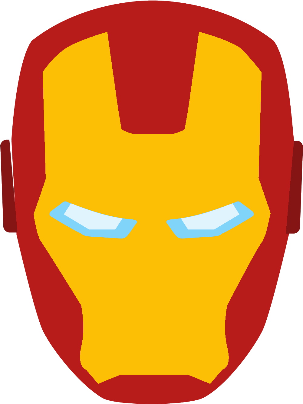 Iron Man Icon Png (1600x1600), Png Download